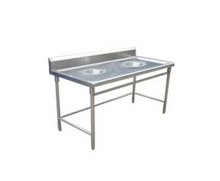 雙孔污碟臺 尺寸:1550x760x950mm